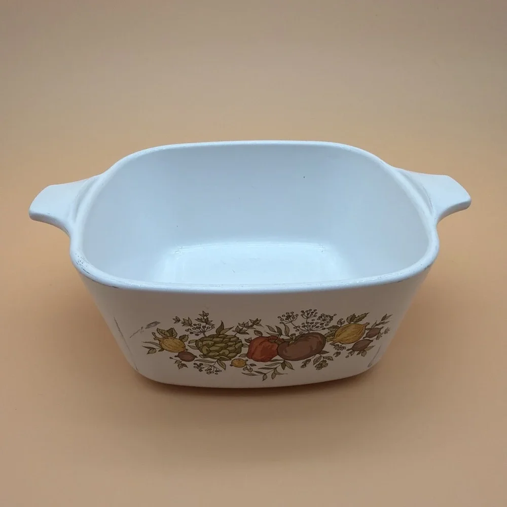 VTG Corning Ware Spice of Life 2 3/4 Cup Petite Casserole Baking Dish 6